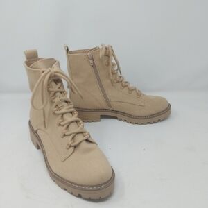 UNIVERSAL THREAD PARKER ZIP COMBAT BOOTS. SZ 9.5